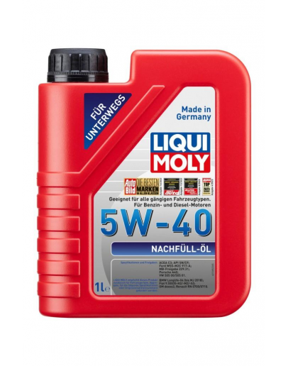 LIQUI MOLY Top-Up Oil 5W-40 | Dolum Yağı ( 1 Litre ) LIQUI MOLY Top-Up Oil 5W-40 | Dolum Yağı ( 1 Litre )