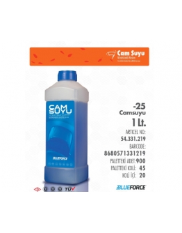 Blueforce Cam Suyu -25° ( 1 Litre )