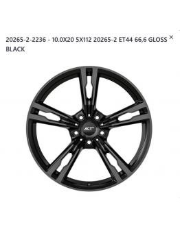 20265-2-2236	 10.0X20 5X112 20265-2 ET44 66,6 GLOSS BLACK
