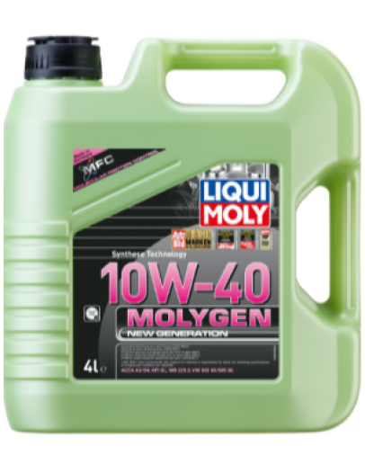 Molygen New Generation 10W-40 Motor Yağı (4 Litre) Molygen New Generation 10W-40 Motor Yağı (4 Litre)