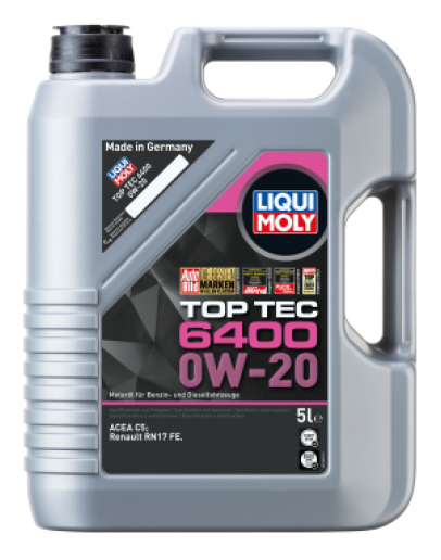 Top Tec 6400 0w-20 (5 Litre) Top Tec 6400 0w-20 (5 Litre)