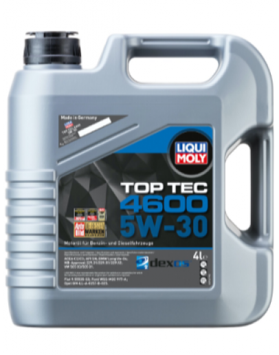 Top Tec 4600 Dexos2 5W-30 Motor Yağı (4 Litre) Top Tec 4600 Dexos2 5W-30 Motor Yağı (4 Litre)