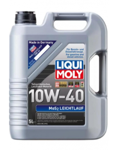 Mos2 Leichtlauf 10W 40 (5 Litre) Mos2 Leichtlauf 10W 40 (5 Litre)